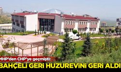Belediye MHP'den CHP'ye geçti: Bahçeli huzurevini geri aldı