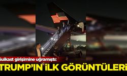 Suikast girişimi sonrası Trump’ın ilk görüntüleri