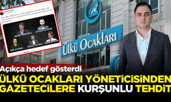 Ülkü Ocakları'ndan gazetecilere 'kurşun'lu tehdit! Açıkça hedef gösterdiler