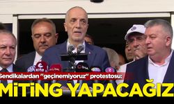 Sendikalardan "geçinemiyoruz" protestosu: Miting yapacağız