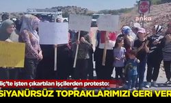 İliç’te işten çıkartılan işçilerden protesto: Siyanürsüz topraklarımızı geri ver