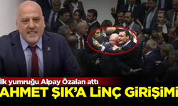 Meclis'te Ahmet Şık'a linç girişimi! İlk yumruğu AK Partili Alpay Özalan attı