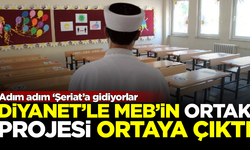 Diyanet ve MEB'in ortak projesi ortaya çıktı! Adım adım 'Şeriat'a gidiyorlar