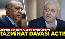 Erdoğan, kendisine 'Züppe' diyen CHP'li Tuncay Özkan'a tazminat davası açtı