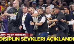 Olaylı maçın disiplin sevkleri açıklandı