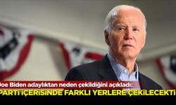 Joe Biden adaylıktan neden çekildiğini açıkladı