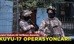 Ali Yerlikaya duyurdu: 'Kuyu-17' operasyonları! 15 şüpheli yakalandı...