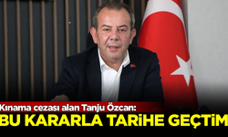 Kınama cezası alan Bolu Belediye Başkanı Tanju Özcan: Bu kararla tarihe geçtim