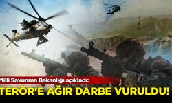 MSB: Irak ve Suriye'nin kuzeyinde teröre ağır darbe!