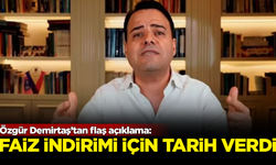 Ünlü ekonomist Özgür Demirtaş, Merkez'in faiz indireceği tarihi açıkladı