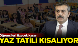 Öğrencileri üzecek karar! Milli Eğitim Bakanlığı yaz tatilini kısaltıyor