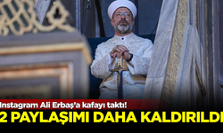 Instagram, Diyanet Reisi Ali Erbaş'a kafayı taktı! 2 paylaşımını daha kaldırdılar