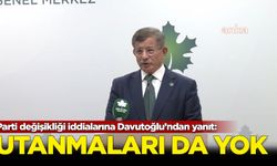 Gelecek Partisi milletvekillerinin AK Parti'ye katılacağı iddialarına Davutoğlu'ndan 'mitomani' yanıtı