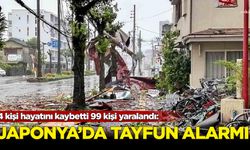 Japonya, 4 kişinin hayatını kaybettiği tayfun nedeniyle alarmda