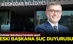 Üsküdar Belediyesi harekete geçti! AK Partili eski başkana suç duyurusu