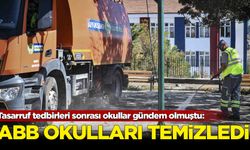 Ankara Büyükşehir Belediyesi, 10 bin 376 öğrencinin kullandığı 22 okulu okulu temizledi