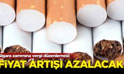 Sigara zammına vergi düzenlemesi: Fiyat artışı azalacak