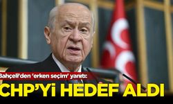 Bahçeli'den 'erken seçim' yanıtı: CHP'yi hedef aldı