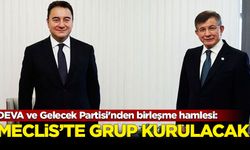 DEVA ve Gelecek Partisi'nden birleşme hamlesi: Meclis'te grup kurulacak