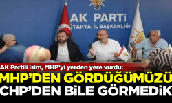 AK Partili isim MHP'yi yerden yere vurdu: MHP'den gördüğümüzü, CHP'den bile görmedik