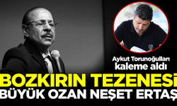 Aykut Torunoğulları'ndan 'Bozkırın Tezenesi' büyük ozan Neşet Ertaş'a...