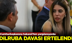 Dilruba Kayserilioğlu'na açılan 'Cumhurbaşkanına hakaret' davası ertelendi