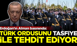 Erdoğan Alman basınında! 'Türk ordusunu tasfiye ile tehdit ediyor'