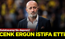 Galatasaray'da deprem! Cenk Ergün, görevinden istifa etti