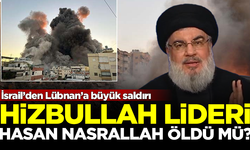 İsrail'den Hizbullah'a büyük saldırı! Hasan Nasrallah öldü mü?