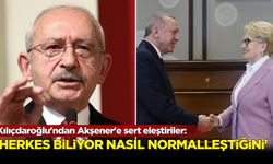 Kılıçdaroğlu'ndan Akşener'e sert eleştiriler: 'Herkes biliyor nasıl normalleştiğini'