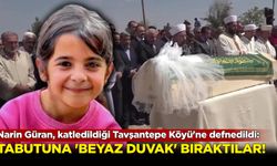 Narin Güran, katledildiği Tavşantepe Köyü'ne defnedildi: Tabutuna 'beyaz duvak' bıraktılar!