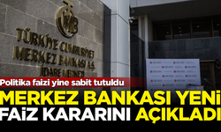 Merkez Bankası, politika faizini yüzde 50'de sabit tuttu