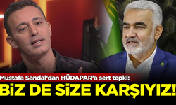 Mustafa Sandal'dan Hizbullah'ın uzantısı HÜDAPAR'a sert tepki: Biz de size karşıyız!