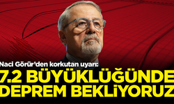 Naci Görür’den korkutan uyarı: 7.2 büyüklüğünde deprem bekliyoruz