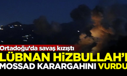 Ortadoğu'da savaş kızıştı! Hizbullah, MOSSAD karargahını vurdu