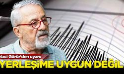 Naci Görür'den uyarı: Yerleşime uygun değil