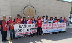 Diyarbakır’da sağlık çalışanlarına şiddete protesto