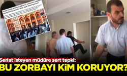 Şeriat isteyen gerici müdüre sert tepki: Bu zorbayı kim koruyor?