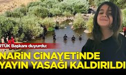 Narin Güran cinayeti soruşturmasıyla ilgili yayın yasağı kaldırıldı