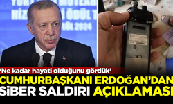 Erdoğan'dan siber saldırı açıklaması: Ne kadar hayati olduğunu gördük