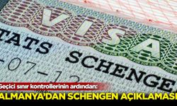 Geçici sınır kontrollerinin ardından: Almanya'dan Schengen açıklaması