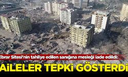 Ebrar Sitesi'nin tahliye edilen sanığına mesleği iade edildi: Aileler tepki gösterdi