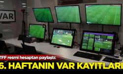 Süper Lig'de haftanın VAR kayıtları paylaşıldı