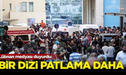 Lübnan'da bir dizi patlama daha