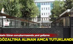 Diyarbakır'da kayıp Narin Güran'ın gözaltına alınan amcası tutuklandı