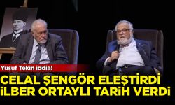 Yusuf Tekin iddiası!  Celal Şengör eleştirdi İlber Ortaylı tarih verdi!