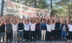 Soma’dan Ankara’ya yürüyen Fernas Madencilik işçilerine Ankara girişinde polis engeli