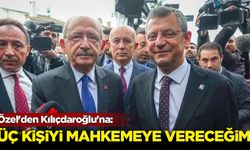 Özel'den Kılıçdaroğlu'na: Üç kişiyi mahkemeye vereceğim