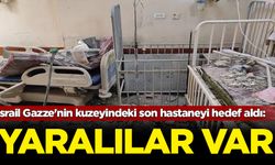 İsrail Gazze'nin kuzeyindeki son hastaneyi hedef aldı: Yaralılar var