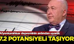 Afyonkarahisar depreminin ardından Prof. Dr. Ercan'dan uyarı: 7.2 potansiyeli taşıyor